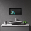 Półka pojedyncza czarna 60x30x10 cm WALL-BOX ONE Black