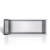 Półka wnękowa ze stali nierdzewnej 60x20x10 cm WALL-BOX ONE Inox