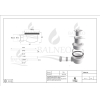 Stone Tray - Syfon do brodzika 68 mm