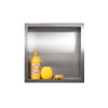 Półka wnękowa INOX 30x30x7 cm WALL-BOX ONE