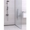 Listwa spadkowa podłogowa prawa 120 cm czarna