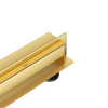 LINIOWY ODPŁYW ŚCIENNY GOLD 60 CM Z SYFONEM ZŁOTY