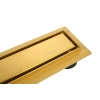 Odpływ liniowy 70 cm dwustronny złoty Duplex Next 2w1