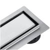 Odpływ liniowy z obrotowym syfonem stal 80 cm BASIC 360 Drain Inox
