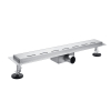 Odpływ liniowy z panelem dekoracyjnym One Strip 80 cm BASIC Decor Inox