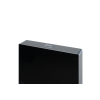 Stelaż natynkowy WC szklany czarny Fix-Frame Glass Black