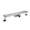 Odpływ liniowy z panelem dekoracyjnym S 80 cm BASIC Decor Inox