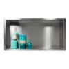 Półka wnękowa łazienkowa prysznicowa INOX 60x30x7 cm