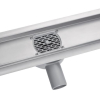Odpływ liniowy z obrotowym syfonem stal 90 cm BASIC 360 Drain Inox