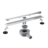 Odpływ liniowy łazienkowy pod płytki 100 cm chrom BASIC S&L