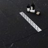 Odpływ liniowy z panelem dekoracyjnym S 70 cm BASIC Decor Inox