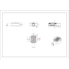 Odpływ liniowy z obrotowym syfonem stal 80 cm BASIC 360 Drain Inox