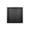 Półka wnękowa bezramkowa czarna 30x30x7 cm WALL-BOX No Rim Black