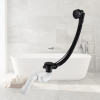 Syfon wannowy czarny Black- model 1