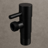 Zawór kątowy z głowicą ceramiczną model 1 BLACK 1/2 x 3/8