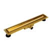 Odpływ liniowy 60 cm dwustronny złoty Duplex Next 2w1