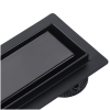 Odpływ liniowy podłogowy czarny 50 cm BASIC Drain Black