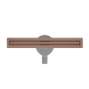 Odpływ liniowy różowo złoty wąski rose gold 90 cm BASIC S&L