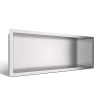 Półka wnękowa ze stali nierdzewnej 60x20x10 cm WALL-BOX ONE Inox