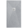 Brodzik kompozytowy F" Jasnoszary 80x140x2,5" Stone Tray