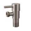 Zawór kątowy z głowicą ceramiczną model 1 INOX 1/2 x 1/2