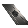 Odpływ liniowy z obrotowym syfonem czarny 80 cm BASIC 360 Drain Black