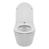 Miska podwieszana LUXA WC biała tornado