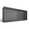 Półka wnękowa bezramkowa Gun Metal 90x30x10 cm WALL-BOX NO RIM