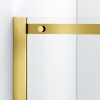 Kabina prysznicowa rozsuwana Rio - ZŁOTY 80x90 cm