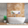 Półka wnękowa bezramkowa biała 90x30x7 cm WALL-BOX No Rim White