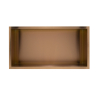 Półka pojedyncza miedziana 60x30x10 cm WALL-BOX ONE Copper
