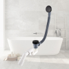 Syfon wannowy czarny Black- model 2