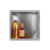 Półka wnękowa łazienkowa bezramkowa INOX 30x30x7 cm WALL-BOX NO RIM