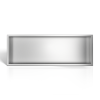 Półka wnękowa łazienkowa pod prysznic INOX 90x30x7cm