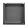 Półka wnękowa bezramkowa Ciemnoszara 30x30x10 cm WALL-BOX NO RIM