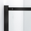 Kabina prysznicowa rozsuwana Rio - BLACK 90x90 cm