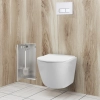 Schowek na szczotkę WC (Pod płytkę) 53,2 x 23,2 x 15 cm