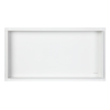 WALL-BOX No Rim White - Półka wnękowa bezramkowa biała 60x30x7 cm