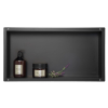 Półka wnękowa bezramkowa czarna 60x30x10 cm WALL-BOX No Rim Black
