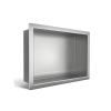 Półka wnękowa ze stali nierdzewnej 30x20x10 cm WALL-BOX ONE Inox
