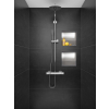 Półka wnękowa łazienkowa bezramkowa INOX 30x30x7 cm WALL-BOX NO RIM