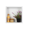 Półka wnękowa bezramkowa biała 30x30x10 cm WALL-BOX No Rim White