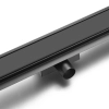 Odpływ liniowy 120 cm dwustronny czarny Duplex Next 2w1