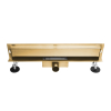 Odpływ liniowy ścienny złoty 50 cm BASIC Wall Gold