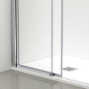 Kabina prysznicowa rozsuwana Rio - CHROM 80x80 cm