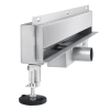 Odpływ liniowy ścienny chrom 60 cm BASIC Wall Inox