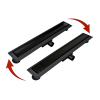 Odpływ liniowy czarny 100 cm BASIC Drain Black