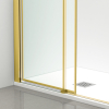 Kabina prysznicowa rozsuwana Rio - ZŁOTY 90x90 cm
