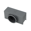Odpływ liniowy ścienny czarny 70 cm BASIC Wall Black