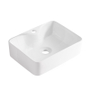 Umywalka nablatowa ceramiczna biała KAIA